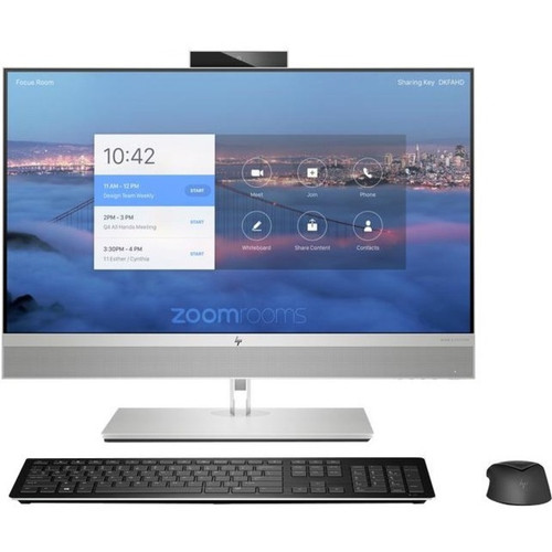 HP Collaboration G6 All-in-One Computer - Intel Core i5 10th Gen i5-10500 - vPro Technology - 8 GB - 128 GB SSD - 27" (685.80 mm) QHD (Fleet Network)