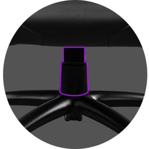 MSI MAG CH120 I Ergonomic Gaming Chair - Black/Gray - High-Back - 4D Armrests - 330 lb Capacity