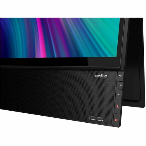 Newline FLEX 27" 4K UHD Collaboration Touchscreen Display - Projected Capacitive - 350 cd/m² - Built-in Webcam & 8-Mic Array