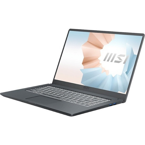 MSI Modern 15 Modern 15 A11M-098CA 15.6" (396.24 mm) Notebook - Full HD - Intel Core i5 11th Gen i5-1135G7 - 16 GB - 512 GB SSD - Gray (Fleet Network)