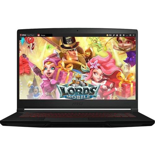 MSI GF65 THIN GF65 10SER-1223CA Thin 15.6" (396.24 mm) Gaming Notebook - Full HD - Intel Core i7 10th Gen i7-10750H - 16 GB - 512 GB - (Fleet Network)