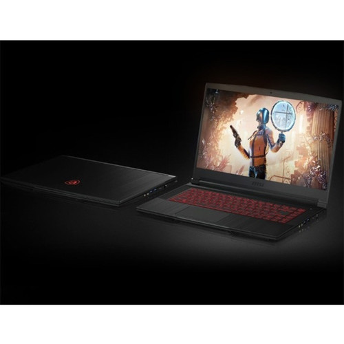 MSI GF65 10SER-1223CA THIN Gaming Laptop - 15. 6" FHD 144Hz IPS - Intel Core i7-10750H - 16GB RAM - 512GB NVMe SSD - NVIDIA GeForce RTX 2060 6GB
