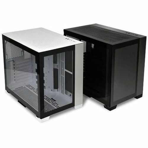 Lian Li DYNAMIC Mini Snow White Tower Steel Tempered Glass Aluminum Refined Compact Layout For High End Small Builds MINI-S O11D MINI-S O11D MINI-S