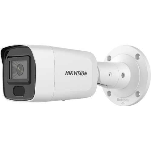 Hikvision AcuSense PCI-B18F4S 8 Megapixel Outdoor 4K Network Camera - Color - Bullet - 131 ft (39.93 m) Infrared Night Vision - H.265, (Fleet Network)