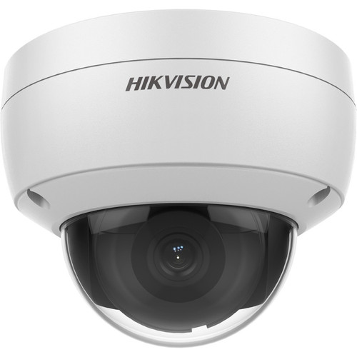 Hikvision AcuSense PCI-D12F4S 2 Megapixel Full HD Network Camera - Color - Dome - 131 ft (39.93 m) Infrared Night Vision - H.265+, BP, (Fleet Network)