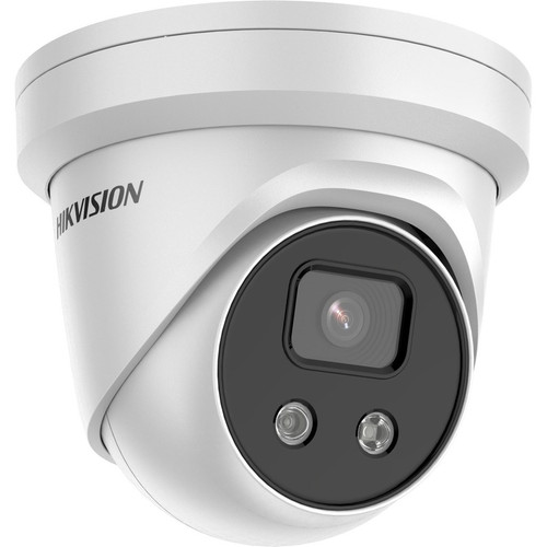 Hikvision AcuSense PCI-T18F6S 8 Megapixel 4K Network Camera - Color - Turret - 131.23 ft (40 m) Infrared Night Vision - H.265+, H.265, (Fleet Network)