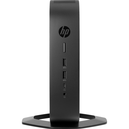 HP t430 Thin Client Celeron Dual-core (2 Core) 1.10 GHz - Intel Chip - 2 GB RAM DDR4 SDRAM - 16 GB Flash UHD Graphics 600 - Gigabit - (Fleet Network)