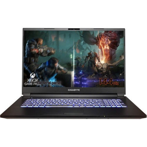 Gigabyte A7 K1-BUS1130SH 17. 3" Gaming Laptop - AMD Ryzen 7 5800H - 16GB RAM - 512GB SSD - RTX 3060 6GB - Windows 10 Home - Black