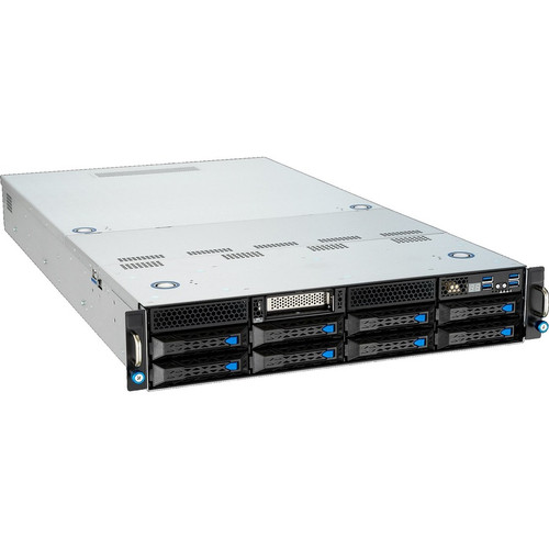 Asus ESC4000A-E10-WOCPU044Z ESC4000A-E10 Barebone System - 2U Rack-mountable Server Chassis with Socket SP3 - 2TB DDR4-3200 Support - 8 Expansion Bays