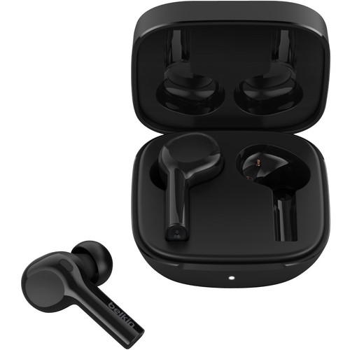 Belkin SOUNDFORM Freedom True Wireless Earbuds - Stereo - True Wireless - Bluetooth - 20 Hz to 20 kHz - Earbud - Binaural - In-ear - - (Fleet Network)