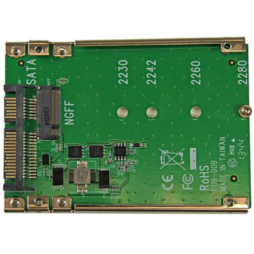 StarTechcom_M2_SSD_to_25in_SATA_Adapter_-_M2_NGFF_to_SATA_Converter_-_7mm_-_Open-Frame_Bracket_-_M2_Hard_Drive_Adapter_SAT32M225_SAT32M225