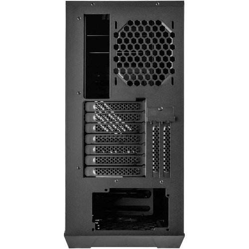 In Win Mid-tower Computer Case Black SECC ABS Durable Construction Tool Friendly Layout Acrylonitrile Butadiene Styrene Micro PE715