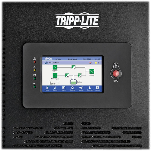Tripp Lite by Eaton S3M15K3B SmartOnline 15kVA Tower UPS - Double Conversion Online - 120/230V AC Input - 120/208V AC Output - Pure Sine Wave