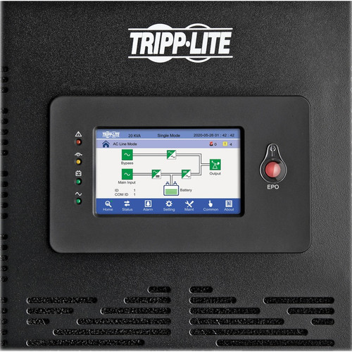Tripp Lite by Eaton S3M10K1B SmartOnline 10kVA Tower UPS - Double Conversion Online - 120/230V AC Input - 4 Min Full Load Runtime - 8 Hour Recharge