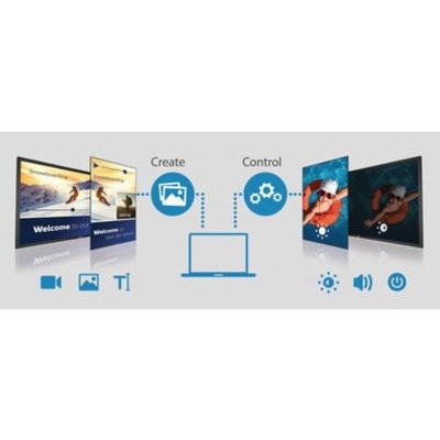 Philips Signage Solutions D-Line Display - 97.50" (2476.50 mm) LCD Cortex A73 - 3 GB - 3840 x 2160 - 500 cd/m² - 2160p - HDMI - - (98BDL4550D/00)