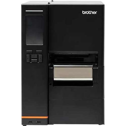 Brother TJ-4422TN Industrial Direct Thermal/Thermal Transfer Printer - Monochrome - Label Print - USB - Serial - Display Screen - - ft (Fleet Network)