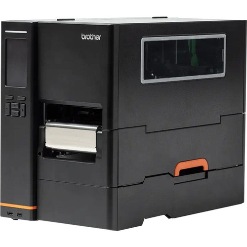 Brother TJ-4422TN Industrial Direct Thermal/Thermal Transfer Printer - Monochrome - Label Print - USB - Serial - Display Screen - - ft (TJ4422TN)