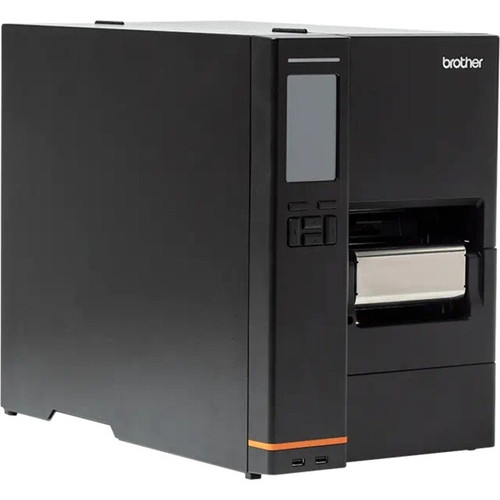 Brother TJ-4522TN Industrial Direct Thermal/Thermal Transfer Printer - Monochrome - Label Print - USB - Serial - Display Screen - - ft (TJ4522TN)