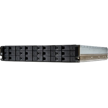 Seagate 1104658-01 Exos X SAN Storage System - 192TB 12 x 16TB 3. 5" HDD 7. 2K RPM 4 x 10GbE SFP Dual Controller 2U Rackmount