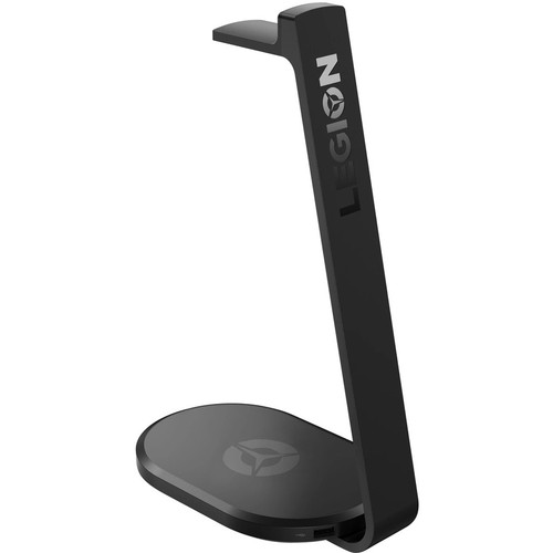 Lenovo GXF1B64179 Legion S600 Gaming Station - Aluminum Headset Stand with USB Charging - Black
