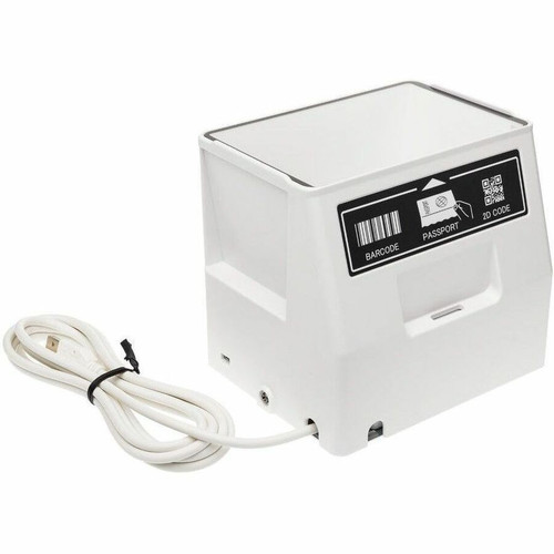 Opticon PR-11 2D CMOS Imager Passport Scanner - Cable Connectivity - 1D, 2D - LED - CMOS, Imager - USB - White - Passport, Airport (Fleet Network)