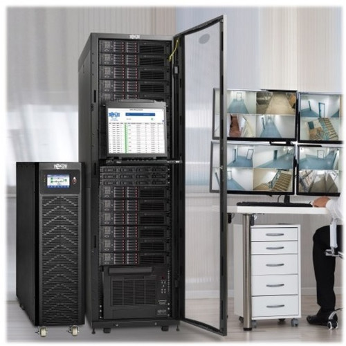 Tripp Lite by Eaton S3M25K SmartOnline 25kVA Tower UPS - Double Conversion Online - 120/230V AC Input - 120/208V AC Output - Pure Sine Wave