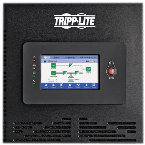 Tripp Lite by Eaton S3M50K SmartOnline 50kVA Tower UPS - Double Conversion Online - 120/230V AC Input - 120/208V AC Output - Pure Sine Wave