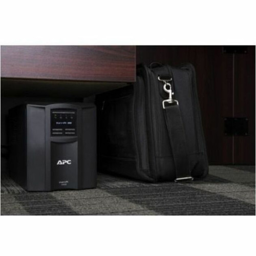 APC by Schneider Electric SMT1000IC Smart-UPS - 1000VA/700W Tower UPS with LCD - SmartConnect - 10 Outlets - 230V - 5. 8 Min Runtime