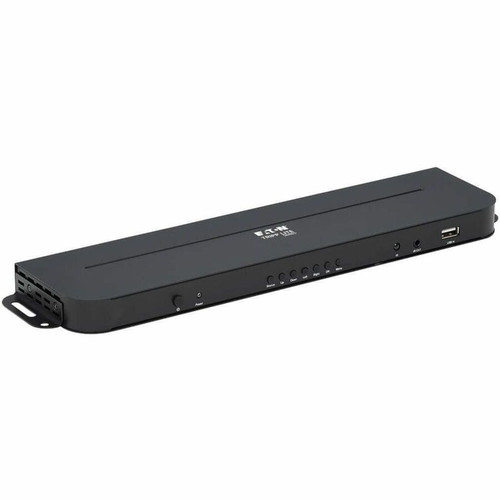 Tripp Lite by Eaton B310-701-4K 7-Port MultiFormat Presentation Switch - 4096 x 2160 - 4K - 5 x 1 - Display - 1 x HDMI Out - 1 x In - (Fleet Network)