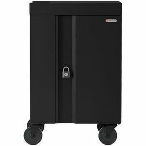 Bretford CUBE Cart Mini - Pre-Wired TVCM24USBC - 4 Casters - 5" (127 mm) Caster Size - Steel - 24" (609.60 mm) Width x 21" (533.40 mm) (Fleet Network)