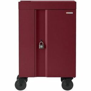Bretford CUBE Cart Mini - Pre-Wired TVCM24USBC - 4 Casters - 5" (127 mm) Caster Size - Steel - 24" (609.60 mm) Width x 21" (533.40 mm) (Fleet Network)