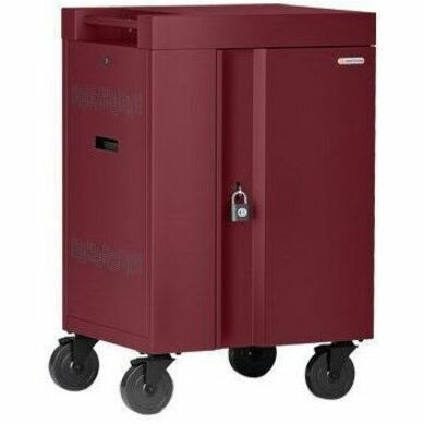 Bretford CUBE Cart Mini - Pre-Wired TVCM24USBC - 4 Casters - 5" (127 mm) Caster Size - Steel - 24" (609.60 mm) Width x 21" (533.40 mm) (Fleet Network)