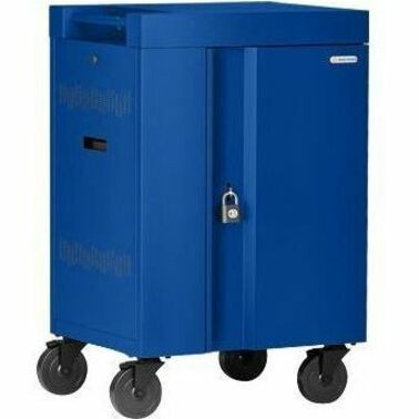 Bretford CUBE Cart Mini - Pre-Wired TVCM24USBC - 4 Casters - 5" (127 mm) Caster Size - Steel - 24" (609.60 mm) Width x 21" (533.40 mm) (Fleet Network)