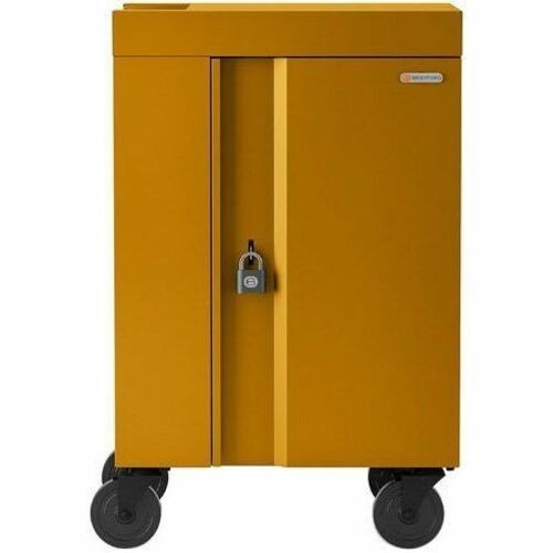 Bretford CUBE Cart Mini - Pre-Wired TVCM24USBC - 4 Casters - 5" (127 mm) Caster Size - Steel - 24" (609.60 mm) Width x 21" (533.40 mm) (Fleet Network)