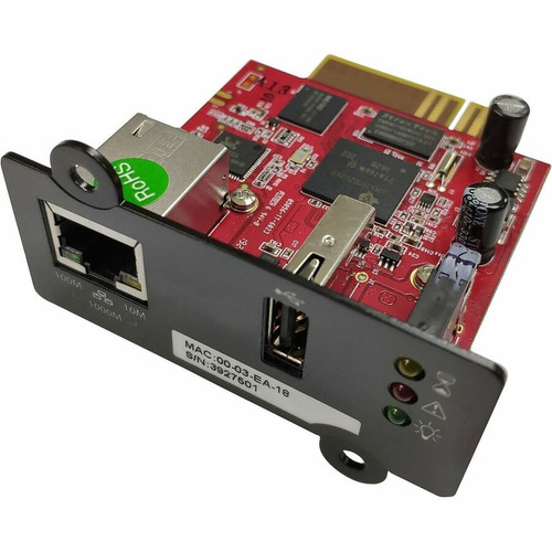 APC by Schneider Electric Easy UPS 3S Network Card - Black (Fleet Network)