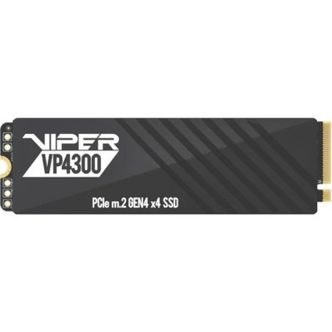 VIPER VP4300 1 TB Solid State Drive - M.2 2280 Internal - PCI Express NVMe (PCI Express NVMe 4.0 x4) - Desktop PC Device Supported - - (VP4300-1TBM28H)