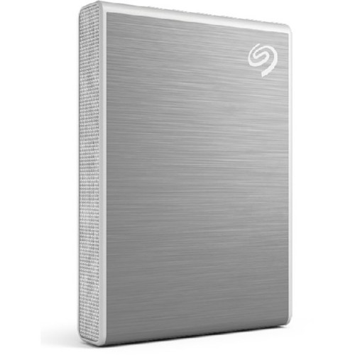 Seagate One Touch STKG500401 500 GB Solid State Drive - External - Silver - USB 3.1 Type C - 3 Year Warranty (STKG500401)