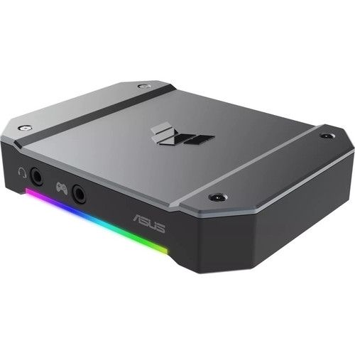 TUF Gaming Capture Box-CU4K30 - Functions: Video Game Capturing, Video Game Streaming - USB 3.2 (Gen 1) Type C - 3840 x 2160 - 120 fps (TUF GAMING CAPTURE BOX-CU4K30)