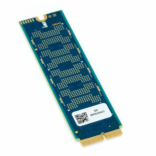 OWC Aura 480 GB Custom Blade Internal PCI Express NVMe 3.1 Solid State Drive For Notebooks Supported Notebook Device OWCS4DAB4MB05