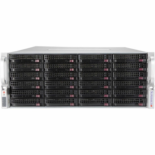 Supermicro SSG-540P-E1CTR36L Server Barebone System - 4U Rack-mountable - Socket LGA-4189 - 1 x Processor Support - Intel C621A Chip - (Fleet Network)