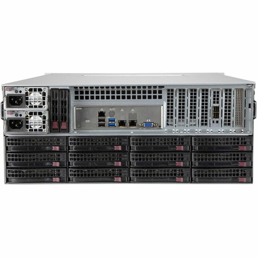 Supermicro SSG-540P-E1CTR36L Server Barebone System - 4U Rack-mountable - Socket LGA-4189 - 1 x Processor Support - Intel C621A Chip - (SSG-540P-E1CTR36L)