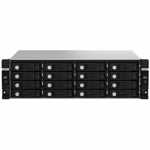 QNAP TL-R1620SDC Drive Enclosure 12Gb/s SAS, SATA/600 - Mini-SAS HD Host Interface - 3U Rack-mountable - Hot Swappable Bays - 16 x HDD (Fleet Network)