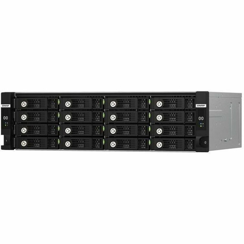 QNAP TL-R1620SDC Drive Enclosure 12Gb/s SAS, SATA/600 - Mini-SAS HD Host Interface - 3U Rack-mountable - Hot Swappable Bays - 16 x HDD (TL-R1620SDC-US)