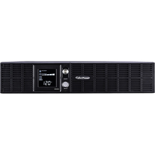 CyberPower Smart App Intelligent LCD OR2200LCDRT2U 2200VA UPS LCD RT - Rack/Tower - 8 Hour Recharge - 4.80 Minute Stand-by - 120 V AC (Fleet Network)