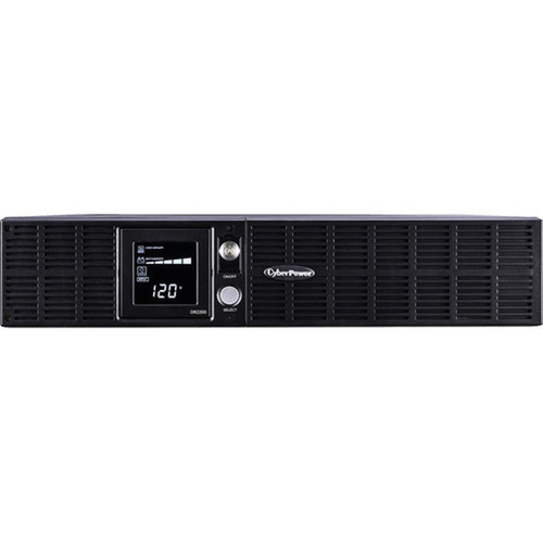 CyberPower_Smart_App_Intelligent_LCD_OR2200LCDRT2U_2200VA_UPS_LCD_RT_-_RackTower_-_8_Hour_Recharge_-_480_Minute_Stand-by_-_120_V_AC_OR2200LCDRT2U