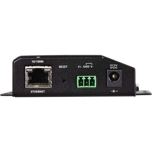 ATEN SN3001P 1-Port RS-232 Secure Device Server with PoE - Twisted Pair - 1 x Network (RJ-45) - 1 x Serial Port - PoE Ports - - Fast - (Fleet Network)