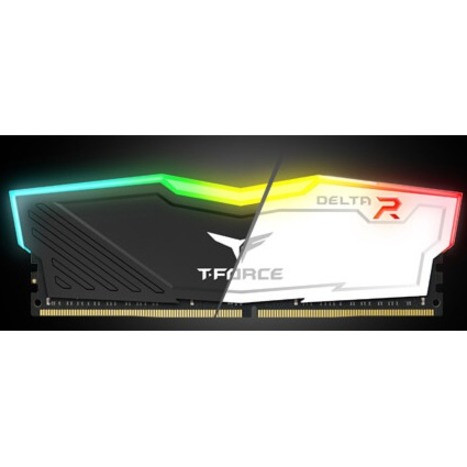 T-Force DELTA RGB DDR4 3200 MHz 2 X Dual Channel Memory Kit For Desktop Motherboard SDRAM PC GB TF3D464G3200HC16FDC01