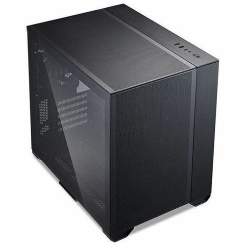 Lian Li AIR MINI Black Mesh Aluminum Tempered Glass Tower Supporting ATX Micro ITX And EATX Motherboards Motherboard Mini-tower O11AMX