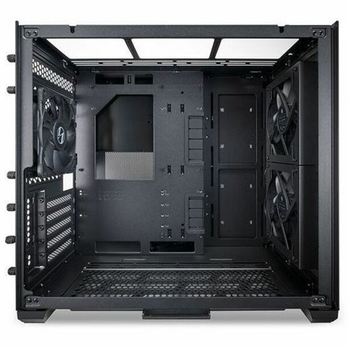 Lian Li AIR MINI Black Mesh Aluminum Tempered Glass Tower Supporting ATX Micro ITX And EATX Motherboards Motherboard Mini-tower O11AMX