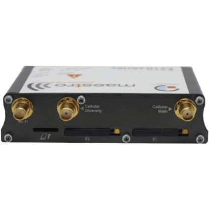 Lantronix E214F002S E214 2-SIM Cellular Modem/Wireless Router - 4G LTE - Fast Ethernet - VPN - DIN Rail Mountable